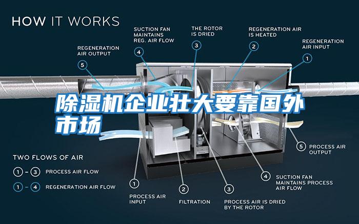 除濕機企業壯大要靠國外市場