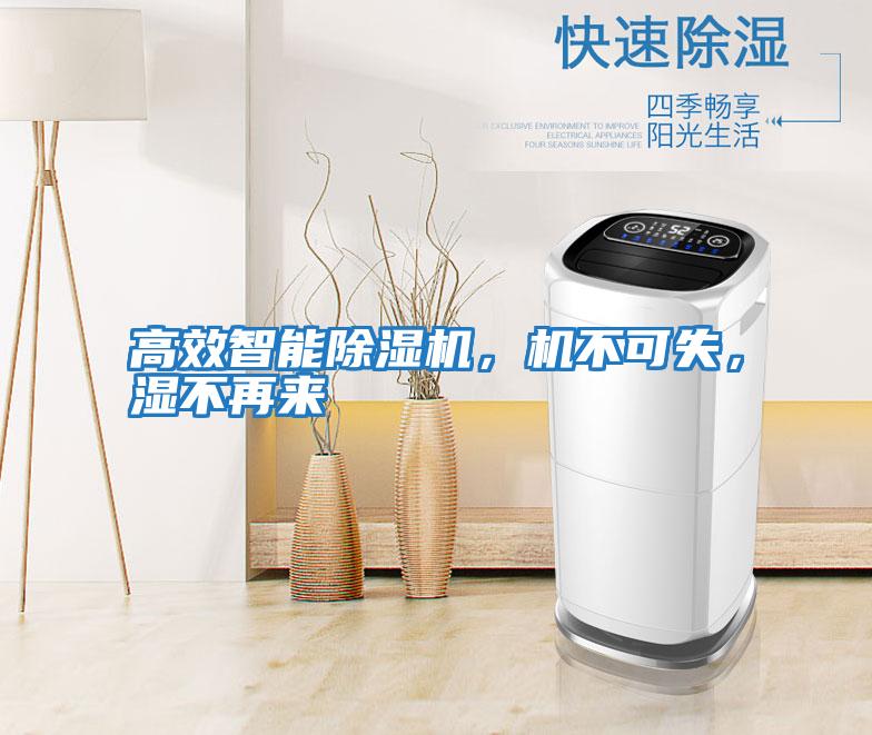 高效智能除濕機，機不可失，濕不再來
