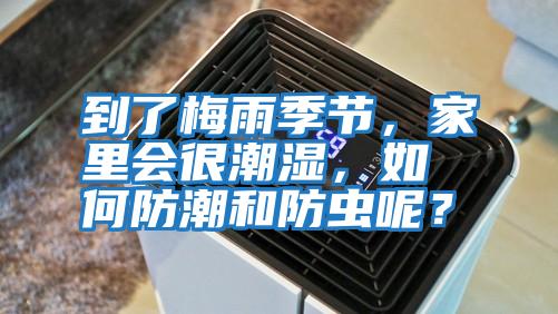 到了梅雨季節，家里會很潮濕，如何防潮和防蟲呢？