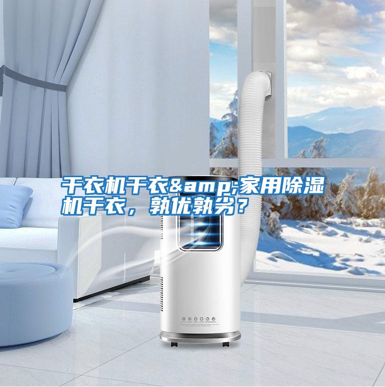 干衣機干衣&家用除濕機干衣，孰優孰劣？