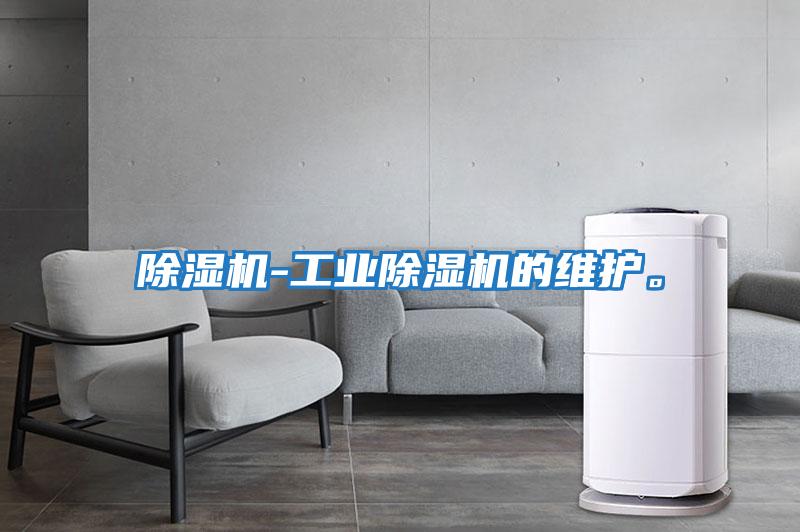 除濕機-工業除濕機的維護。
