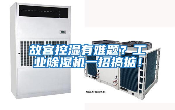 故宮控濕有難題？工業除濕機一招搞掂！