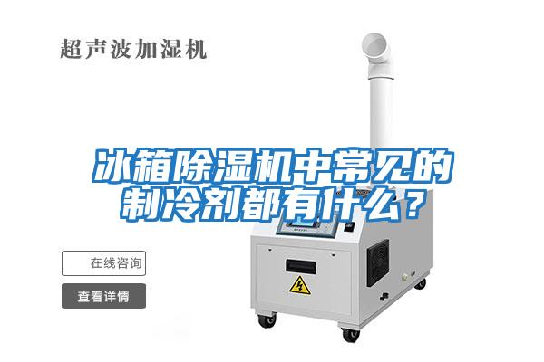 冰箱除濕機(jī)中常見的制冷劑都有什么？