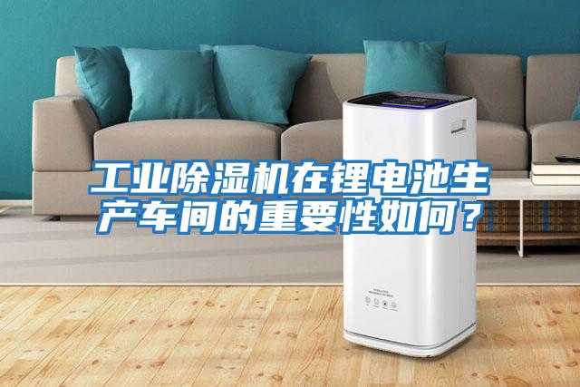 工業除濕機在鋰電池生產車間的重要性如何？