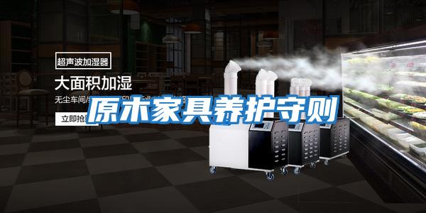原木家具養護守則