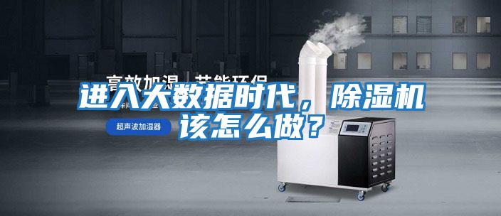 進入大數(shù)據(jù)時代，除濕機該怎么做？