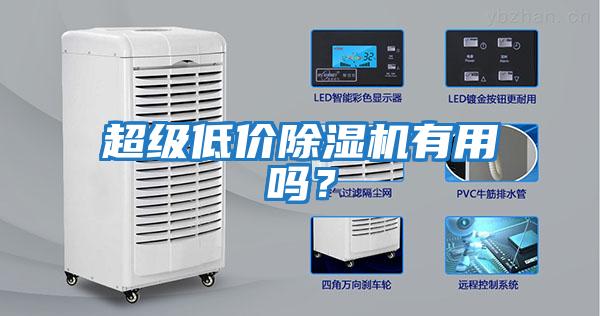 超級低價除濕機有用嗎？