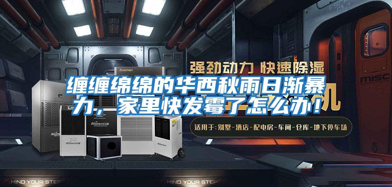 纏纏綿綿的華西秋雨日漸暴力，家里快發霉了怎么辦！