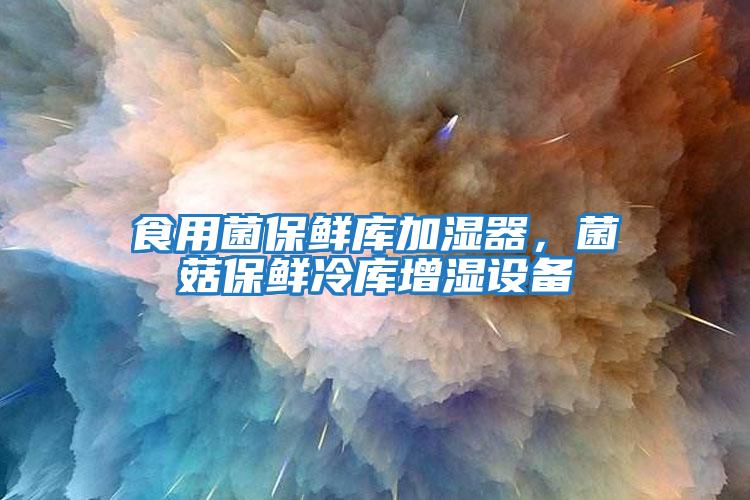 食用菌保鮮庫加濕器，菌菇保鮮冷庫增濕設(shè)備