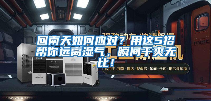 回南天如何應對？用這5招幫你遠離濕氣，瞬間干爽無比！