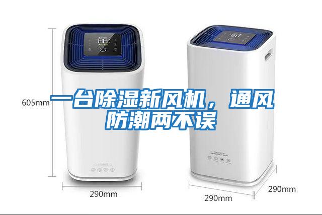 一臺除濕新風機，通風防潮兩不誤