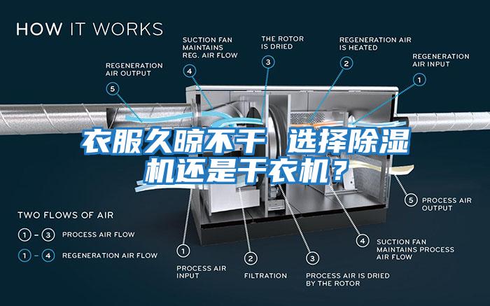 衣服久晾不干 選擇除濕機還是干衣機？