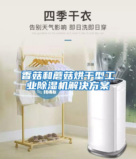 香菇和蘑菇烘干型工業除濕機解決方案