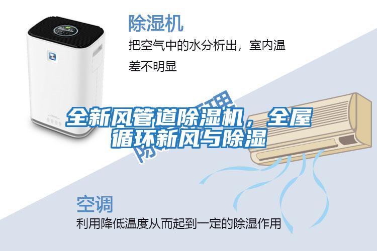 全新風管道除濕機，全屋循環(huán)新風與除濕