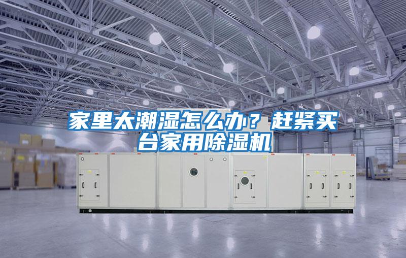 家里太潮濕怎么辦？趕緊買臺家用除濕機(jī)
