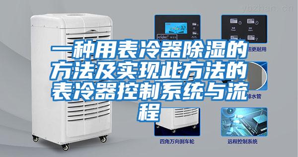 一種用表冷器除濕的方法及實現此方法的表冷器控制系統與流程