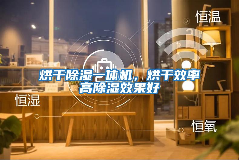 烘干除濕一體機，烘干效率高除濕效果好