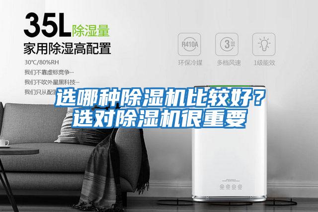選哪種除濕機比較好？選對除濕機很重要
