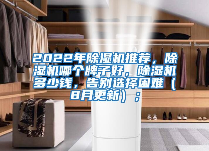 2022年除濕機推薦，除濕機哪個牌子好，除濕機多少錢，告別選擇困難（8月更新）；