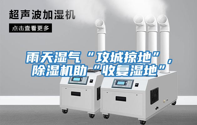 雨天濕氣“攻城掠地”，除濕機(jī)助“收復(fù)濕地”