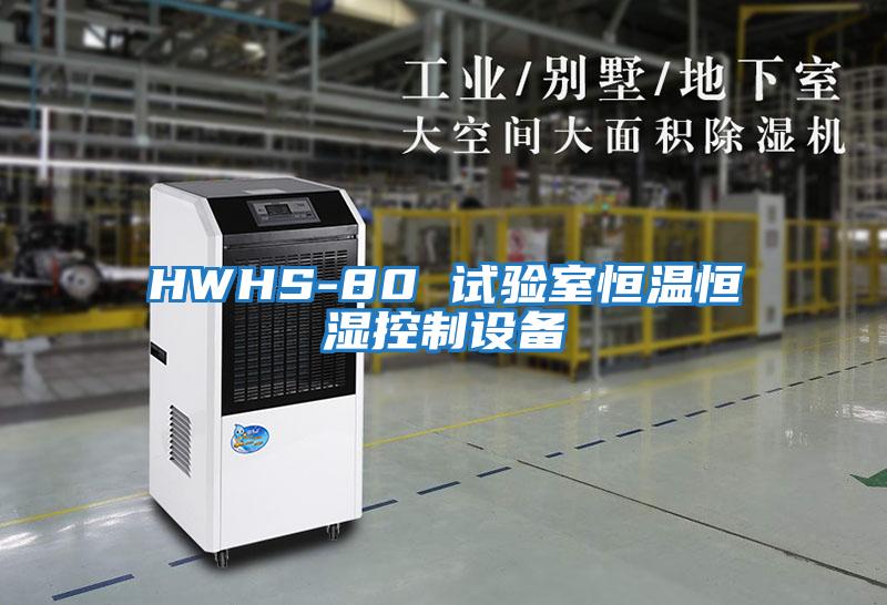 HWHS-80 試驗室恒溫恒濕控制設備