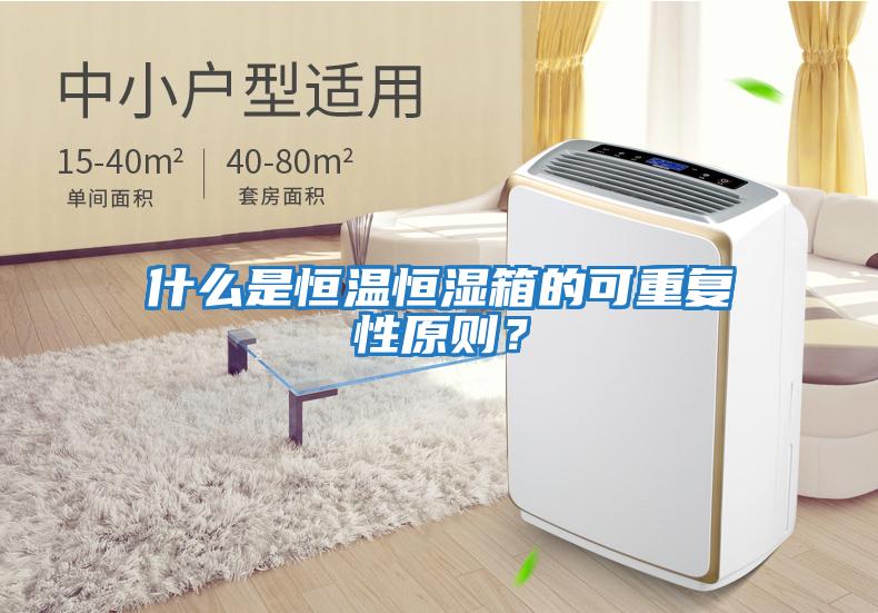 什么是恒溫恒濕箱的可重復性原則？