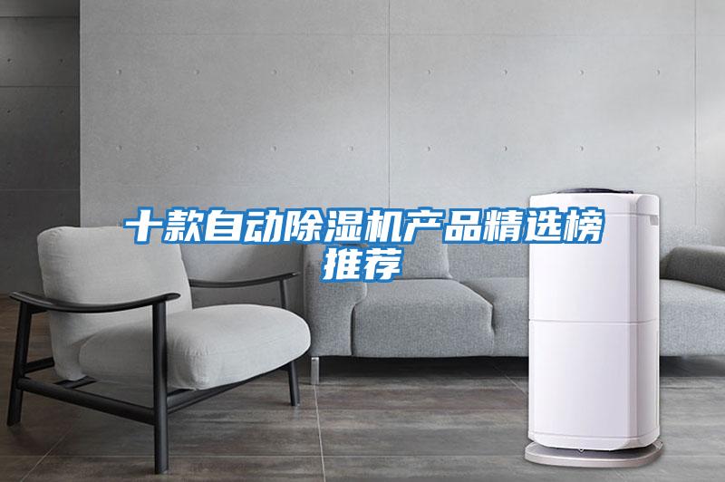 十款自動除濕機產品精選榜推薦