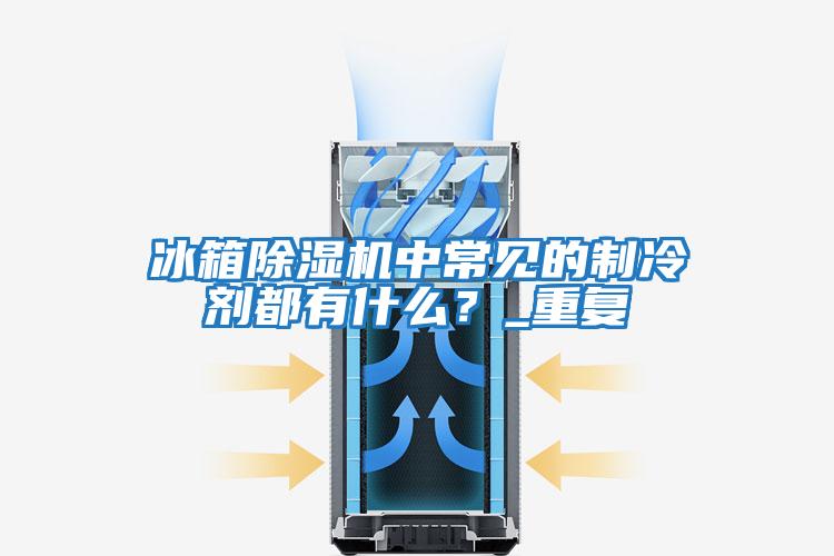冰箱除濕機(jī)中常見(jiàn)的制冷劑都有什么？_重復(fù)