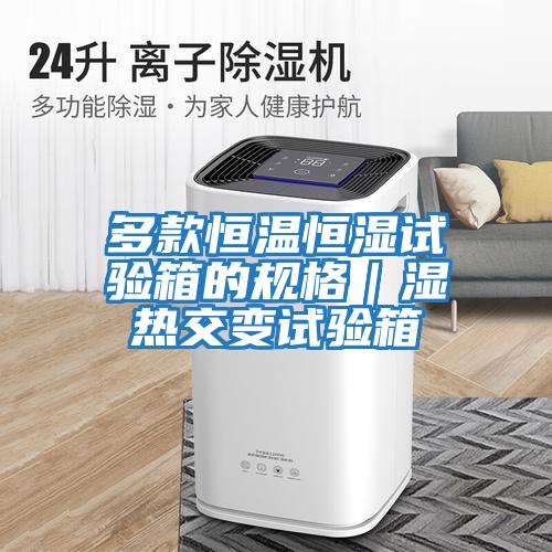 多款恒溫恒濕試驗(yàn)箱的規(guī)格｜濕熱交變試驗(yàn)箱