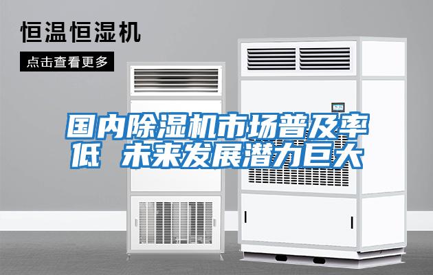 國內除濕機市場普及率低 未來發展潛力巨大