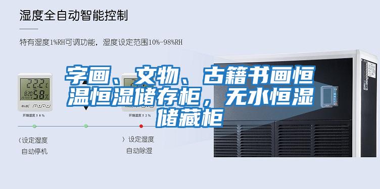 字畫(huà)、文物、古籍書(shū)畫(huà)恒溫恒濕儲(chǔ)存柜，無(wú)水恒濕儲(chǔ)藏柜