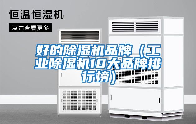 好的除濕機品牌（工業除濕機10大品牌排行榜）