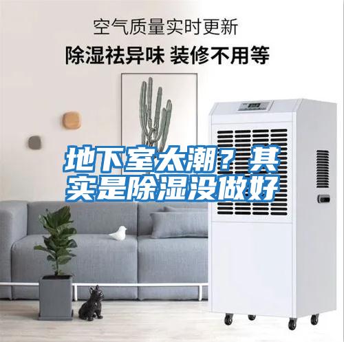 地下室太潮？其實(shí)是除濕沒做好