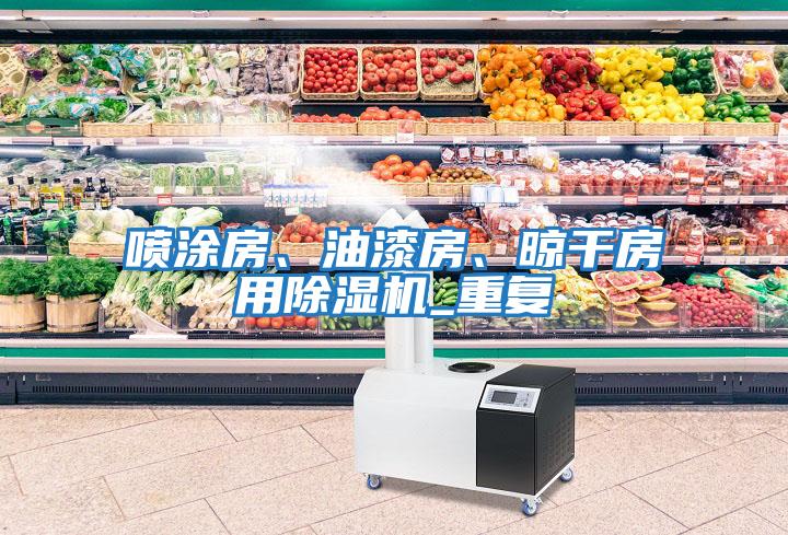 噴涂房、油漆房、晾干房用除濕機(jī)_重復(fù)