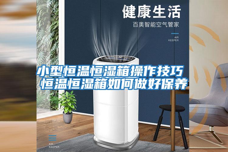 小型恒溫恒濕箱操作技巧 恒溫恒濕箱如何做好保養