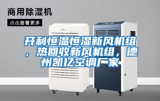 開利恒溫恒濕新風(fēng)機(jī)組，熱回收新風(fēng)機(jī)組，德州凱億空調(diào)廠家
