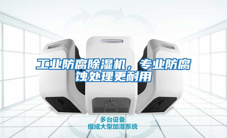工業防腐除濕機，專業防腐蝕處理更耐用