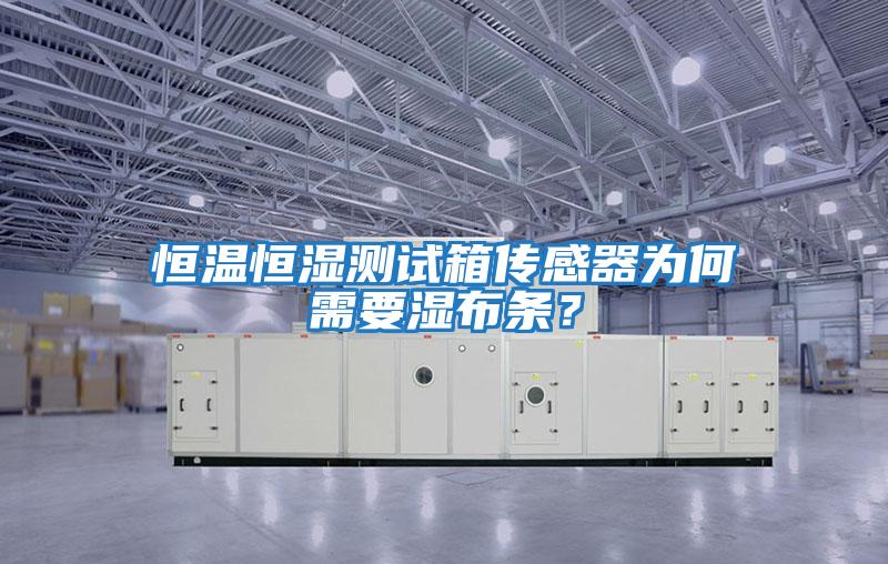 恒溫恒濕測試箱傳感器為何需要濕布條？