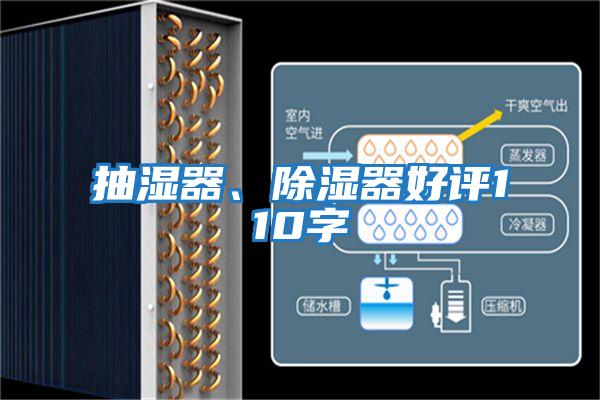抽濕器、除濕器好評110字