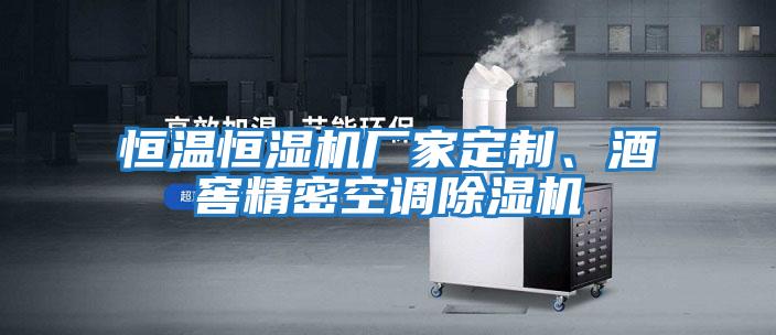 恒溫恒濕機(jī)廠家定制、酒窖精密空調(diào)除濕機(jī)