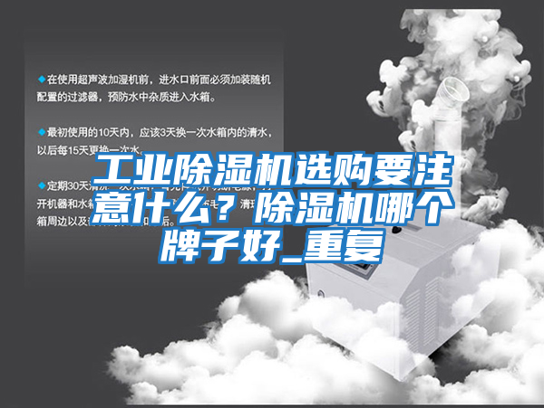 工業(yè)除濕機選購要注意什么？除濕機哪個牌子好_重復