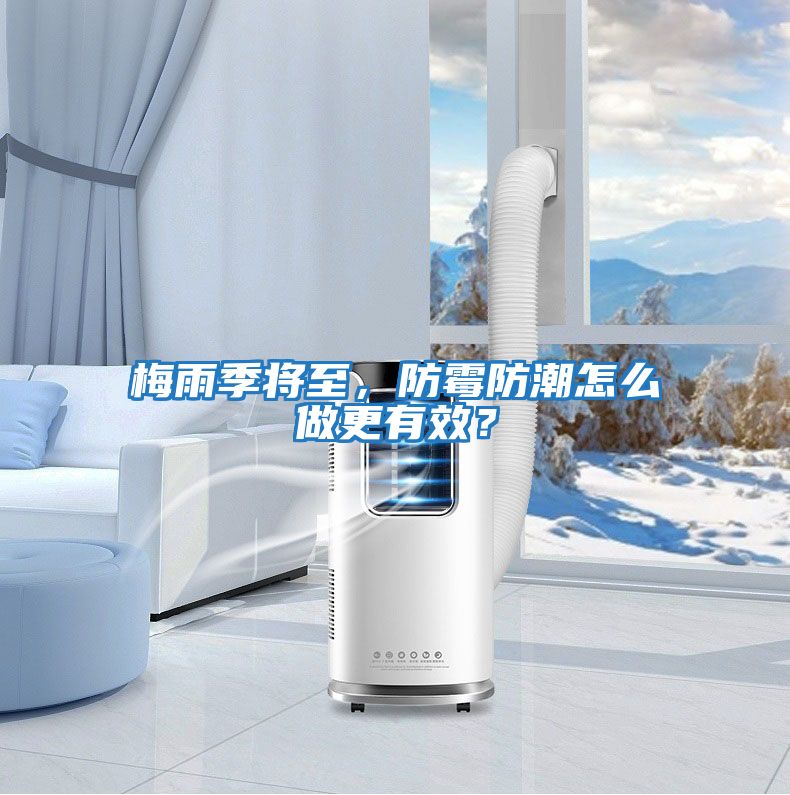 梅雨季將至，防霉防潮怎么做更有效？