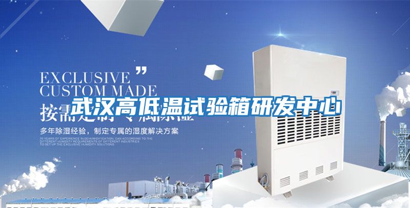 武漢高低溫試驗箱研發中心