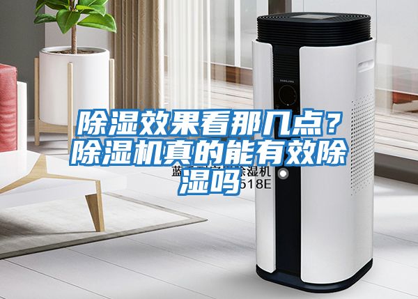 除濕效果看那幾點？除濕機真的能有效除濕嗎