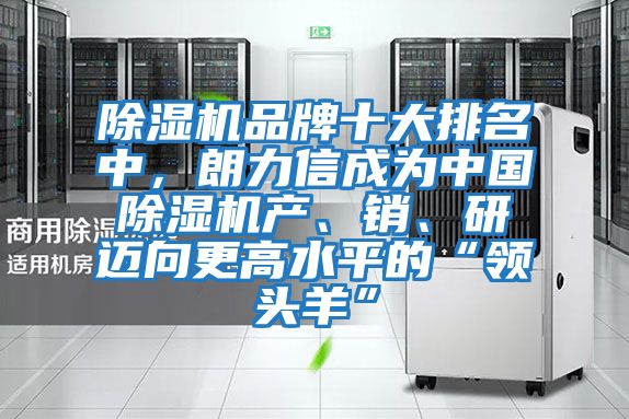 除濕機品牌十大排名中，朗力信成為中國除濕機產、銷、研邁向更高水平的“領頭羊”