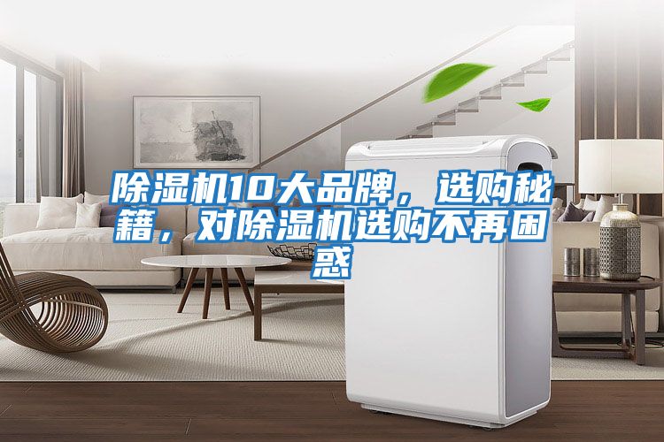 除濕機10大品牌，選購秘籍，對除濕機選購不再困惑