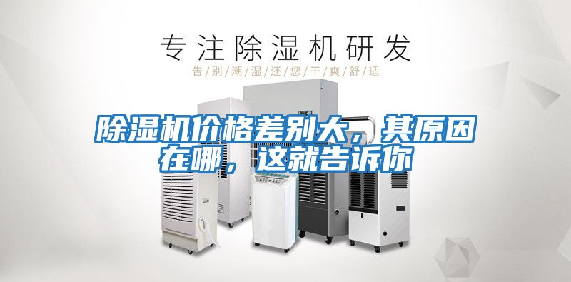除濕機價格差別大，其原因在哪，這就告訴你