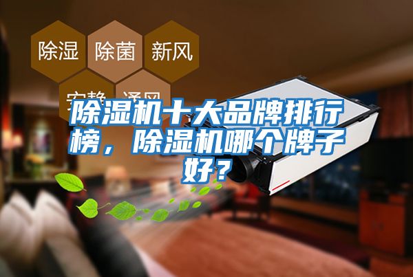 除濕機十大品牌排行榜，除濕機哪個牌子好？