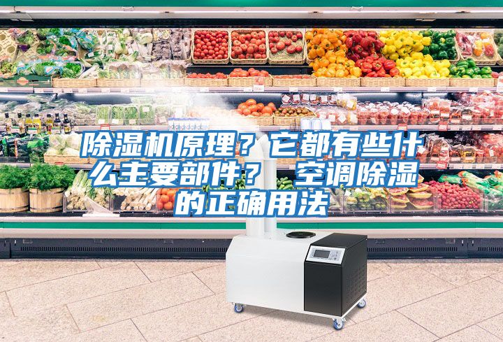 除濕機原理？它都有些什么主要部件？ 空調除濕的正確用法