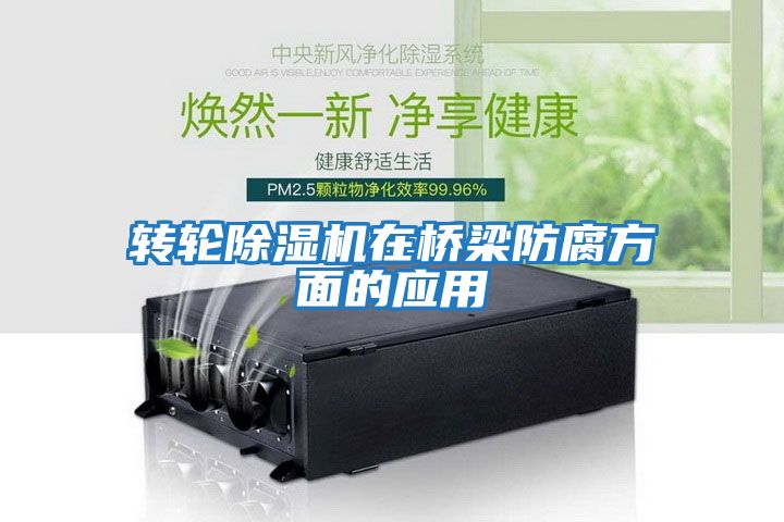 轉(zhuǎn)輪除濕機在橋梁防腐方面的應(yīng)用